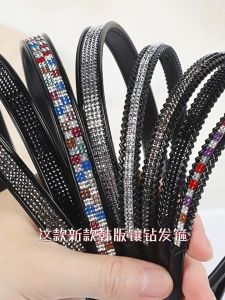AIDA Rhinestone Headband Rainbow Crystal Hairband Sparkling Bling Hair Accessory Headband Batu Berlian Pelangi彩虹水钻发箍百搭头饰