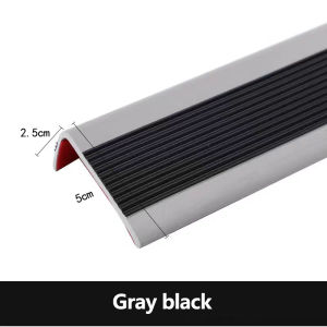 Anti Slip Strip PVC Stair Nosing Rubber Self-Adhesive Anti Slip Stair Edge Protector Stair Nosing