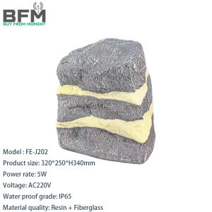 BFM LED Simulation Stone Lamps Warm Light Atmosphere Lamp Landscape Lamp Suitable For Garden Courtyard Balcony