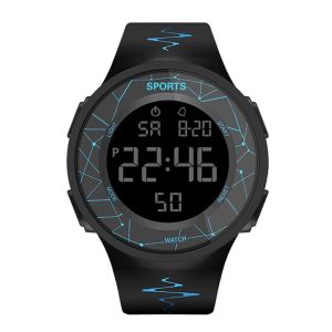 Waterproof Luminous Electronic Watch for Male and Female Students Teenagers Children Multi-functional Sports Watch