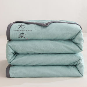 SUNLIGHT HOME Soy Fiber Summer QuiltBreathable Multi-size Summer ComforterWashable Quilt-for-Air-Conditioning 6 Colors