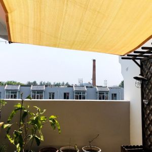 UV Resistant Beige Shade Net: Thickened Durable Great for Balcony & Garden