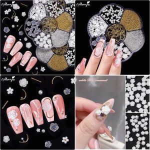 Khay khoảng 1000c charm hoa hồng khay tròn mix nhiều mẫu trang trí design cho móng siêu HOT [ 𝐓𝐔́ 𝐀𝐍𝐇 𝐍𝐀𝐈𝐋 ]