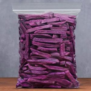 Purple Potato Dried Purple Potato Crispy Fruit at Vegetable Crispy 500g    紫薯干