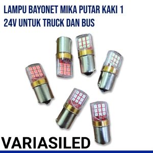 (BISA COD)LAMPU BEMPER SEN MUNDUR KAKI 1 24V JELLY KEDIP STROBO