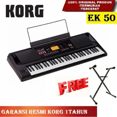 Keyboard Piano Korg EK 50 Arranger Workstation EK50 Entertainer Synthesizer