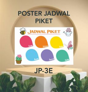 Poster Jadwal Piket Kebersihan Vol 3