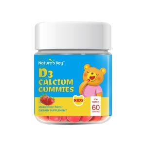 Natures Key Children s D3 Calcium Gummies Supports Strong Bones Boosts Immune Muscle Health