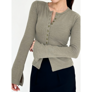 Sakura Glory - GERALDINE TOP RIB KNIT PREMIUM UKURAN ALLSIZE FIT TO L / ATASAN / BLOUSE / WANITA / DEWASA / DISTRO / IMPORT / COD / DISKON / GRATIS ONGKIR / MURAH