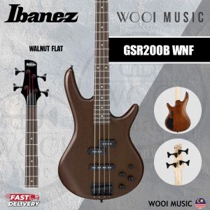 Ibanez SR Series GSR200B WNF Electric Bass Guitar - Walnut Flat