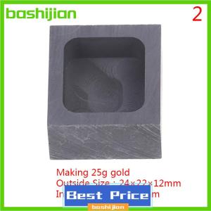 bashijian phôi thanh khuôn nồi nấu kim loại cho nóng chảy vàng bạc đúc tinh chế