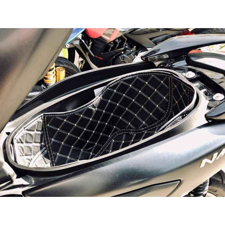 UBOX leather cover inner compartment under seat for Nmax Aerox Honda Click 160 ADV150