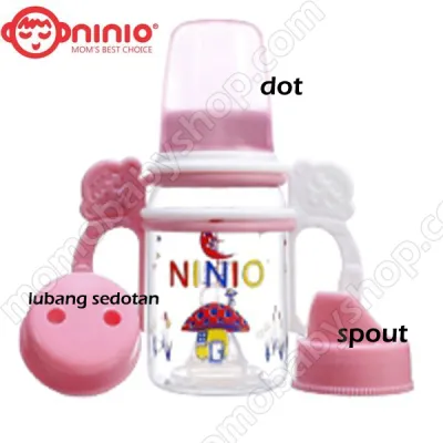 Ninio Botol Susu 3 Fungsi 150ml/250ml BPA free SNI - Perlengkapan Bayi - Feeding Bottle