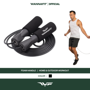 WANNAFIT Skipping Fitcoach | Lompat Tali | Alat Olahraga Rumah