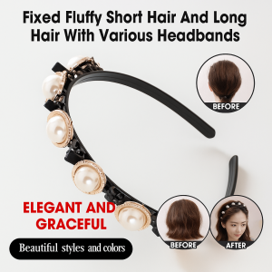 Headband Chopped Hair Organizer Simple to Use Headwear Quick Styling Coolness Fashion Summer Laziness