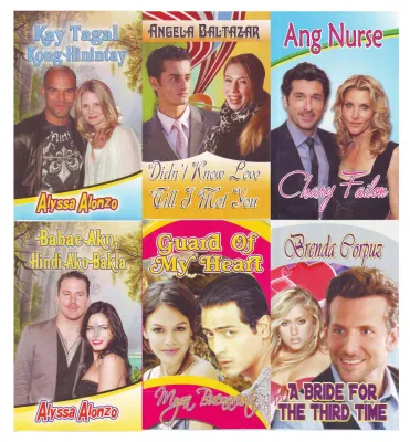 6pcs Tagalog Ordinary Romance Pocket Books 96 Pages Non-Phr Pocketbooks