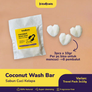 KindKain Sabun Cuci Kelapa - Pembersih Pembalut Kain Menstrual Pad & Laundry