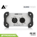 Klark Teknik DS 20 ดีไอบ๊อกส์ DI Boxes แบบ Passive 1-In / 2-Out สำหรับระบบเสียงมืออาชีพ AT Prosound. 