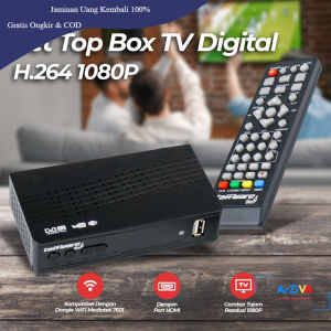 Taffware Bien4 Set Top Box TV Digital H.264 1080P DVB-T2 - Black