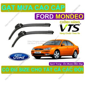 Gạt Mưa Silicon Kính Lái Ford Mondeo Cặp Gạt M.ưa Kính Lái Ford Mondeo Có Đủ S.ize Cho Các Đời Xe Ford Mondeo