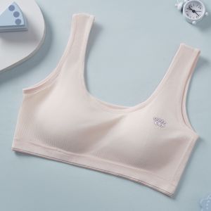 +LITTLE MUSHROOMS+ KIDS GIRLS TEENAGER BIG GIRL BRALETTE BRA SINGLET INNER WEAR UNDER WEAR UNDERGARMENT TANK TOP VEST ||