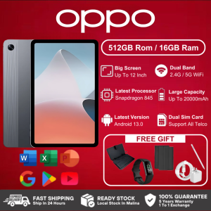OPPO Tablet Air Dual Sim 12 Inches 5G Android 12 Tab 16GB RAM+512GB ROM Online Learning Tablet