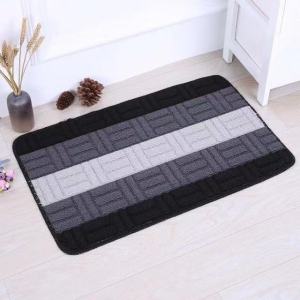 Modern Style Stripe Design Anti-slip Doormat
