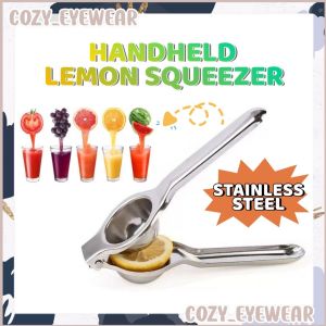 Stainless Steel Hand Press Lemon Squeezer Juicer Maker Juice Citrus Manual Orange Extractor Tool Handheld Fruit Squeezer