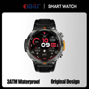 aliEIGIIS Smart Watch KE3 3ATM Waterproof Sport Genuine Original Design Men Bluetooth Call Health Monitor With Flashlight