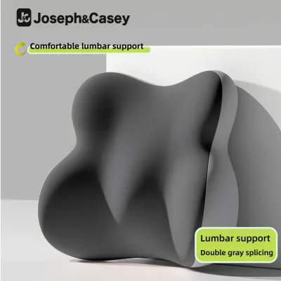 【Joseph&Casey】 Lumbar Support Cushion for Office Chair Pregnancy Back Pillow Ergonomic Waist Support Pad for Long Sitting Desk or Car Use