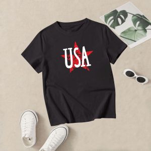 Bee Fashion - Tshirt wanita cantik USA BINTANG / T-shirt Distro Wanita / Baju Atasan Kaos Cewek / Tumblr Tee Cewek / Kaos Wanita Murah / kaos tumbrl / Baju Wanita Murah / Kaos Lengan Pendek / Kaos Oblong