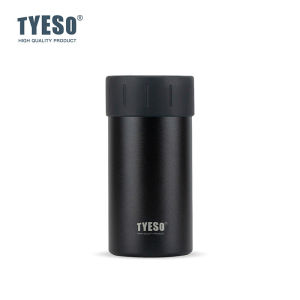 *FREE Custom Name* TYESO Vacuum Insulation Stainless Steel Can Cooler Coffee Cup Tumbler Termos Cup Mug Custom Logo Engrave Name Kid Adult Work Gift Present (350ml/500ml) TS-8897/TS-8898
