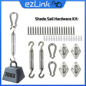 Shade Sail Hardware 5mm Kit Stainless Steel Hardware Hanging Mounting Kit Square/Rectangle Sun Sails