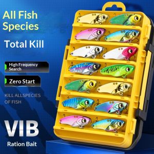SERENEGLOW High-Performance Vib Lure Fishing Bait with Realistic Design and Strong Hooks for Long Casting and Effective Fishing