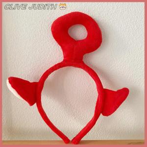 CISWGE 1PCs Teletubbies Headband Anime Cartoon Hairband Cute Three-dimensional Hairpin Woman Face Makeup Hairband Hair Accessories