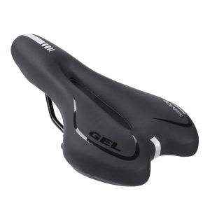 AUTOFun Breathable Silica Gel Bicycle Saddle MTB Seat Pad Spare Cycling Saddles(not include Seat Clamp)