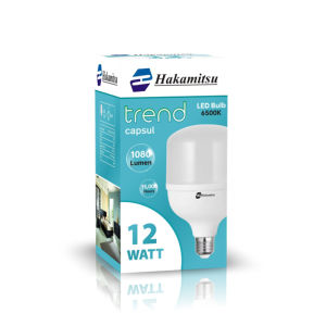 Hakamitsu Trend Capsul LED TBulb 6-65watt / Lampu LED Bulb / Cahaya Putih