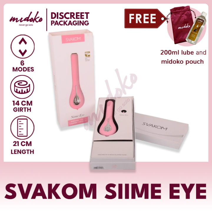 Midoko SVAKOM SIIME EYE Wireless Video Camera Vibrator Pale Pink Sex Toys For Women Sex Toys For Girls Discreet Shipping Vibrator Eco-Friendly Vibrator Wifi Enabled Camera Vibrator - Lazada | Lazada PH Midoko SVAKOM SIIME EYE Wireless Video Camera Vibrator Pale Pink Sex Toys For Women Sex Toys For Girls Discreet Shipping Vibrator Eco-Friendly Vibrator Wifi Enabled Camera Vibrator - Lazada | Lazada PH