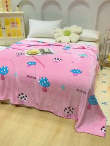 [ All-season Blanket Multi-size Quick Warm ] Air Conditioning Blanket Flannel Insulation Dormitory Single Double Throw Blanket Bed Sheet LZD