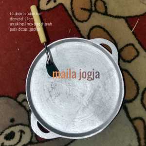 tatakan cetakan kue apem lumpur pukis terang bulan leker takoyaki