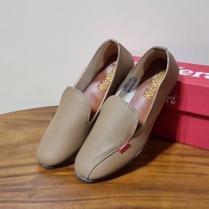 PROMO FREE ONGKIR SEPATU slip on flat wanita kasual loafers kulit import keren murah kekinian viral