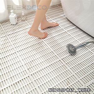 30X30CM Non-Slip Mat TPE Premium Japanese Style Anti-Slip Mat PVC Toilet Mat Bathroom Mat Tikar Bilik Air Tandas 防滑墊浴室
