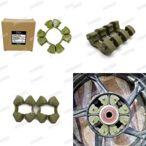 🔥 READY STOCK FAST DELIVERY 🔥For Kawasaki Z750 Z800 Z900 Z1000 Z 750 800 900 1000  Rubber Buffer 4Pcs Motorcycle Rear Wheel Drum Rubber Hub Damper