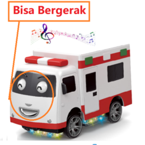 TokoYoyo Mainan Mobil Mobilan Anak Edukasi Truk Oleng Dancing Robot Bus Lampu Dan Musik