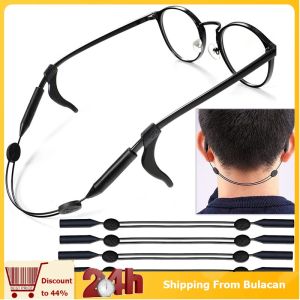 25cm/35cm Adjustable Eyewear Rope Glasses Spectacle Cord Strap Glasses Holder Anti-slip Silicone