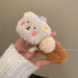 Kẹp Tóc Mỏ Vịt Hoạt Hình Gấu Dễ Thương Size Đại 12cm