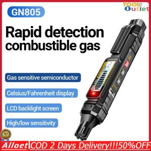 [ToolOutlet]Combustible Gas Detector 50~10000PPM Methane Natural Gas Flammable Alcohol Methane Analyzer LCD Backlit for Home and RV
