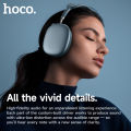 [24 hours Ship] 2025 Hoco W65 plus Happy ANC Noise Reduction Bluetooth 5.4 Noise Canceling Headphone Wireless Headphones Headset with USB-C Charging&Removable Ear Cap. 