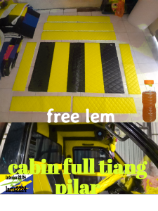 cover pilar dan dinding mobil pick up ukuran full sampe bawah