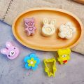 Cetakan Roti Tawar sandwich Bekal Anak Lucu Karakter Beruang Bunga Kelinci Bento Rice Mold. 